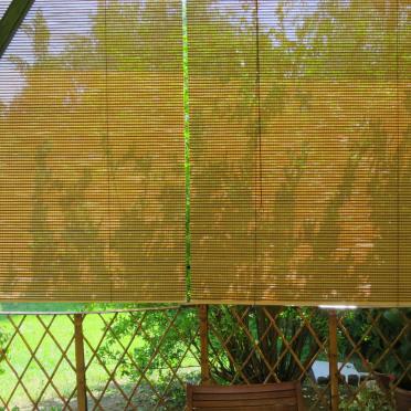 bamboo roller blind